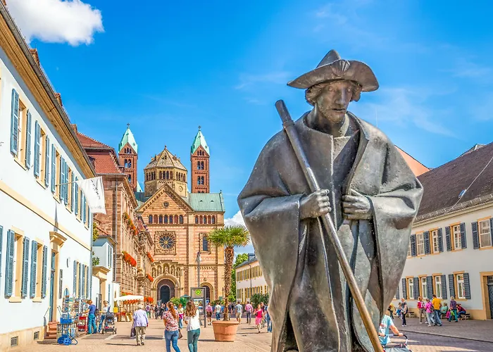 酒店 Loewengarten 斯派尔